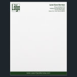 Simple Business Logo  Letterhead<br><div class="desc">Simple Business Logo Letterhead – Add your logo business name and contact details. 
To learn more about branding and marketing your business offline,  visit www.KBMD3signs.com. If you need help personalizing,  please contact us at info@KBMD3signs.com. #BusinessLetterhead #LogoLetterhead #SmallBusinessStationery #KBMD3signs #ZazzleMade</div>