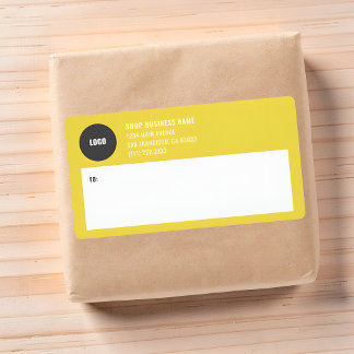 Simple Business Logo Mailing Shipping Labels