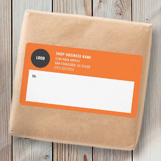Simple Business Logo Mailing Shipping Labels