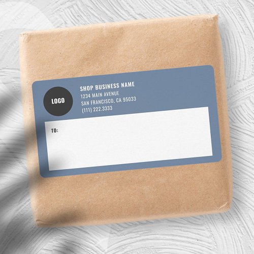 Simple Business Logo Mailing Shipping Labels