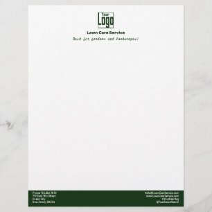 Simple Business Logo Name Motto Letterhead
