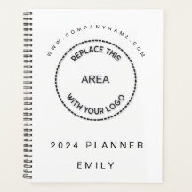 Simple Business Logo Name Website White 2024