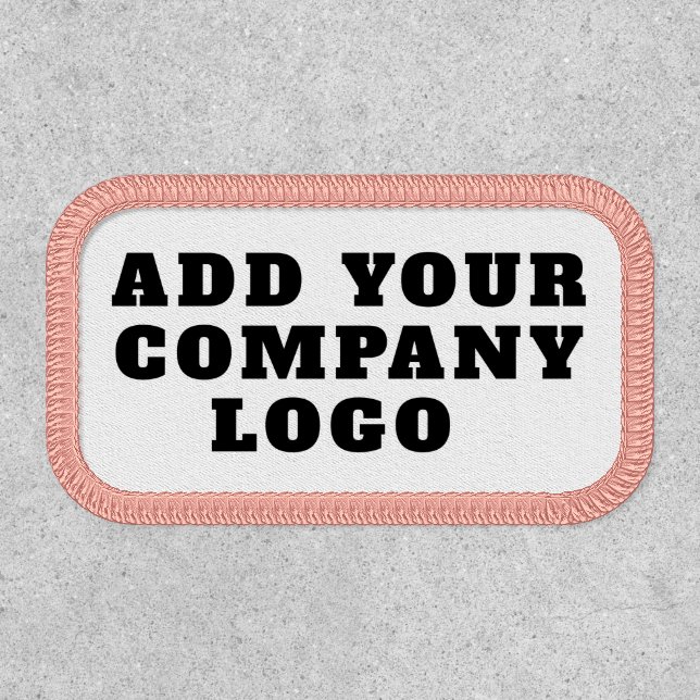 Simple Business Logo New Employees Custom Patch (Front)