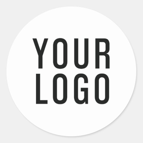 Simple Business Logo Sticker