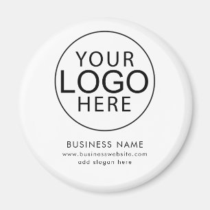 Simple Business Logo Website Modern Magnet