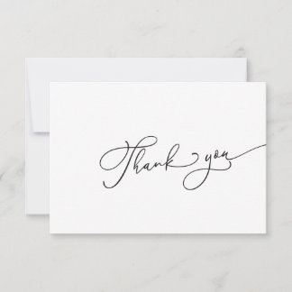 Simple Business Thank You Card