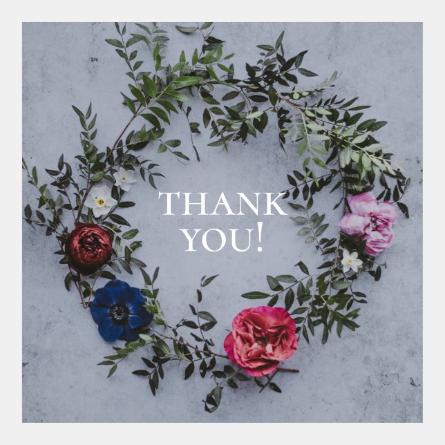 Simple but Sweet Thank You Card (Front)