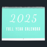 Simple Calendar 2025 Minimalist<br><div class="desc">May your year be uncomplicated and bright.</div>