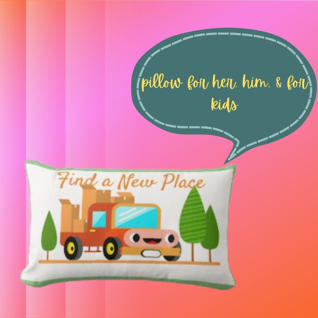 Simple Car Wheel Small Car Lumbar Pillow (Creator Uploaded)