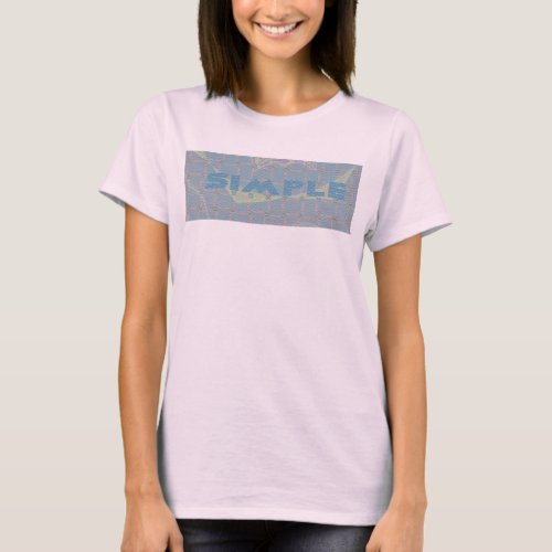 Simple Casual Amazing Pattern Design T_Shirt