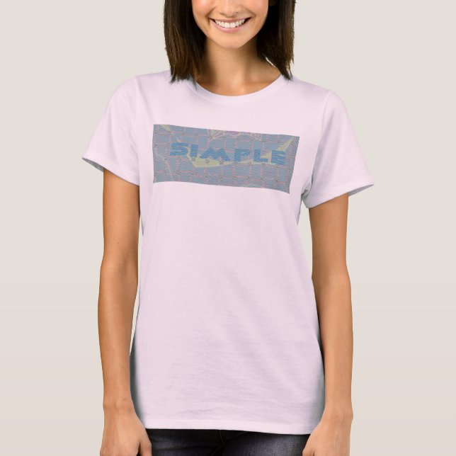 Simple Casual Amazing Pattern Design T-Shirt (Front)
