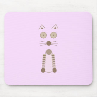 Simple Cat Mouse Pad