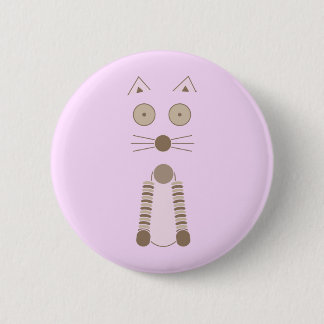 Simple Cat Pinback Button