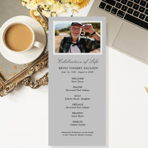 Simple Celebration of Life Program