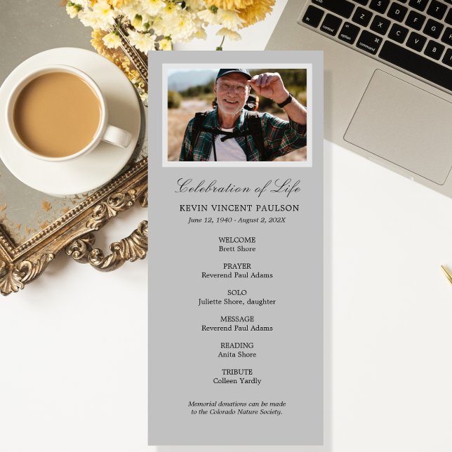 Simple Celebration of Life Program (Creator Uploaded)