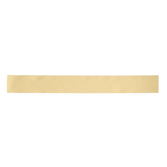 Simple Celebrity Yellow Satin Ribbon (Front)