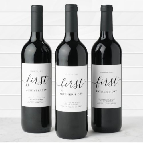 Simple Cheers to Your First Personalized Wine Label