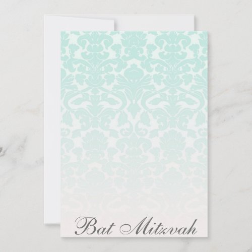 Simple Chic Bat Mitzvah Invitation