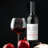 Simple Chic Black And White Divorce Humor Name