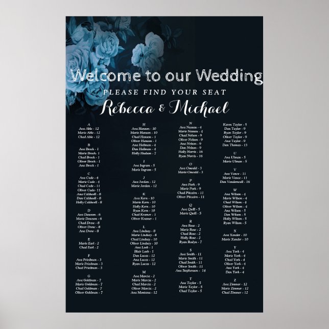 Simple Chic Gold Geometric Frame Poster (Front)