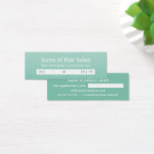 Simple Chic Mint Salon Appointment Reminder (Desk)
