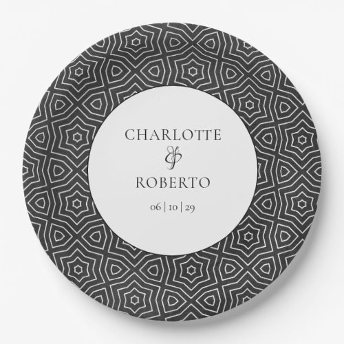 Simple Chic Moroccan Paper Plates