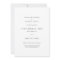 Simple Chic Photo Save the Date Wedding Invite