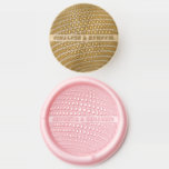 Simple Chic Retro Disco Ball Wedding Theme Wax Seal Stamp<br><div class="desc">Are you dreaming of a disco ball wedding? Our Simple Chic Retro Disco Ball Wedding Theme Wax Seal Stamp is a great idea to add a touch of nostalgia to your wedding with this fun and festive theme. Minimalist wedding wax seal stamper!</div>