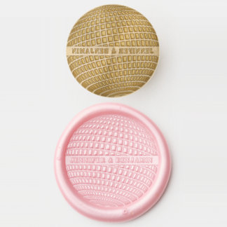 Simple Chic Retro Disco Ball Wedding Theme Wax Seal Stamp