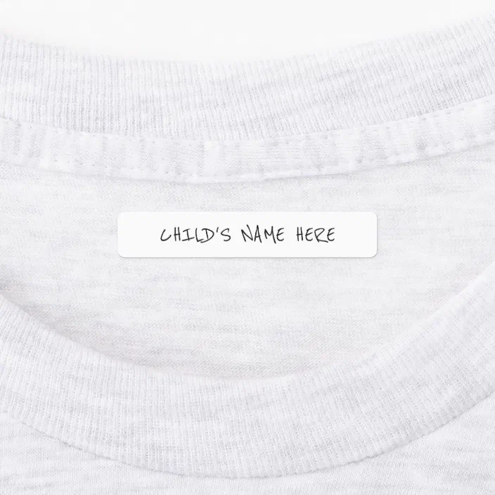 Simple Childs Clothing Name s Kids Labels Zazzle Com Simple Childs Clothing Name s Kids Labels Zazzle Com