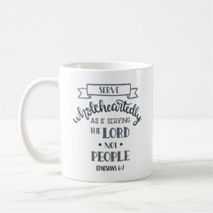 Simple Christian Bible Verse Pastor Coffee Mug