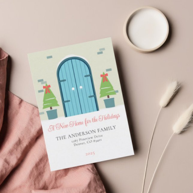 Simple Christmas Front Door Moving Announcement (Creator Uploaded)