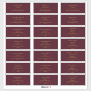 Simple Christmas Green   Red Address Labels