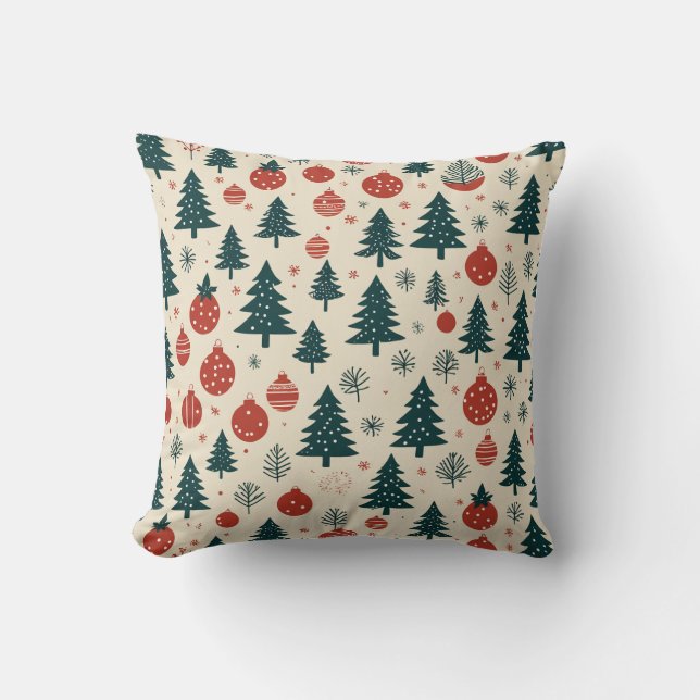 Simple Christmas pillow cushion (Front)