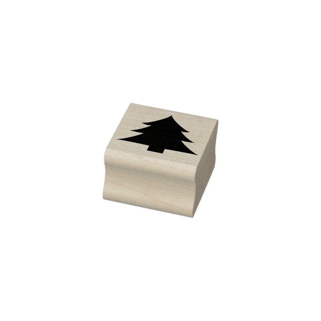  Simple Christmas Tree DIY Journaling Scrapbooking Rubber Stamp (Stamp)
