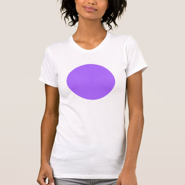 Simple Circle - Blue Violet T-Shirt (Front)