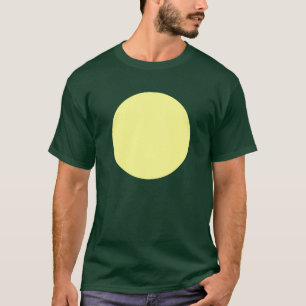 Simple Circle - Chalk Yellow T-Shirt
