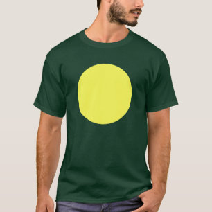 Simple Circle - Light Yellow T-Shirt