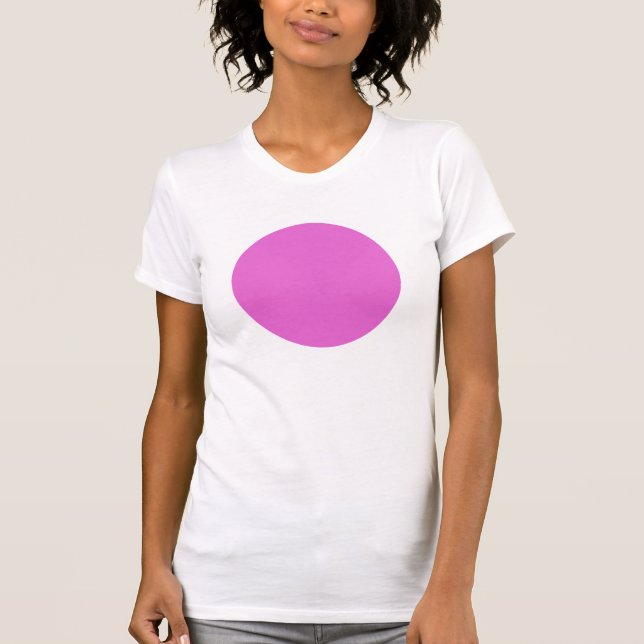 Simple Circle - Violet T-Shirt (Front)