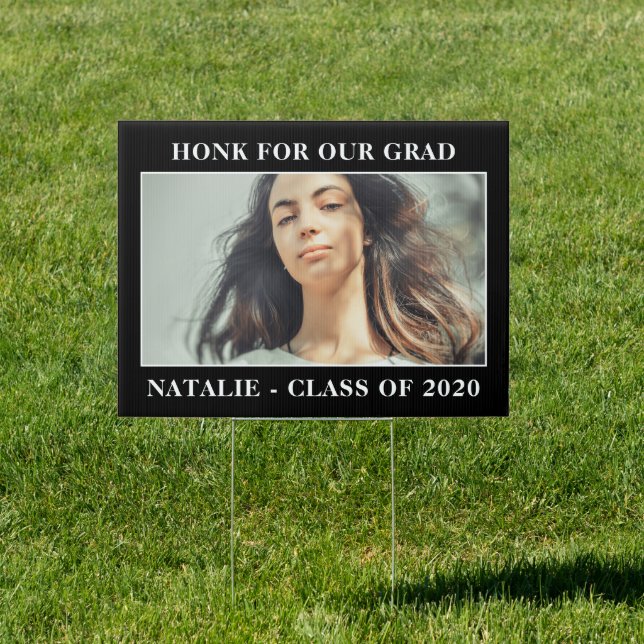 Simple Class of 2020 Graduate Yard Sign (Insitu)