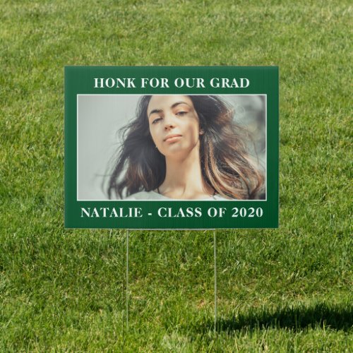 Simple Class of 2020 Graduate Yard Sign
