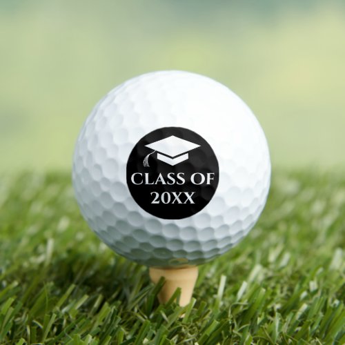 Simple Class of Graduation Golf Balls