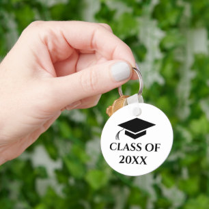 Simple Class of Graduation Keychain