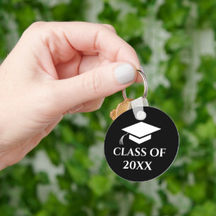 Simple Class of Graduation Keychain