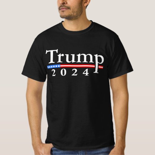 Simple Classic Campaign Trump 2024 T_Shirt