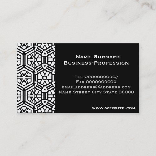 simpleclassiceditchoose background text colors business card
