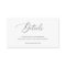 Simple Classic Elegant Black and White Wedding
