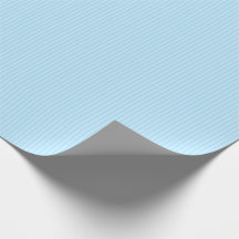 Simple Classic Light Baby Blue and White Stripes