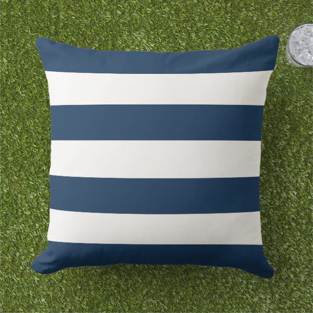 Navy Blue Outdoor Pillows