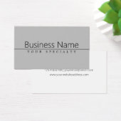 Simple Classy Black Text on Grey (Desk)